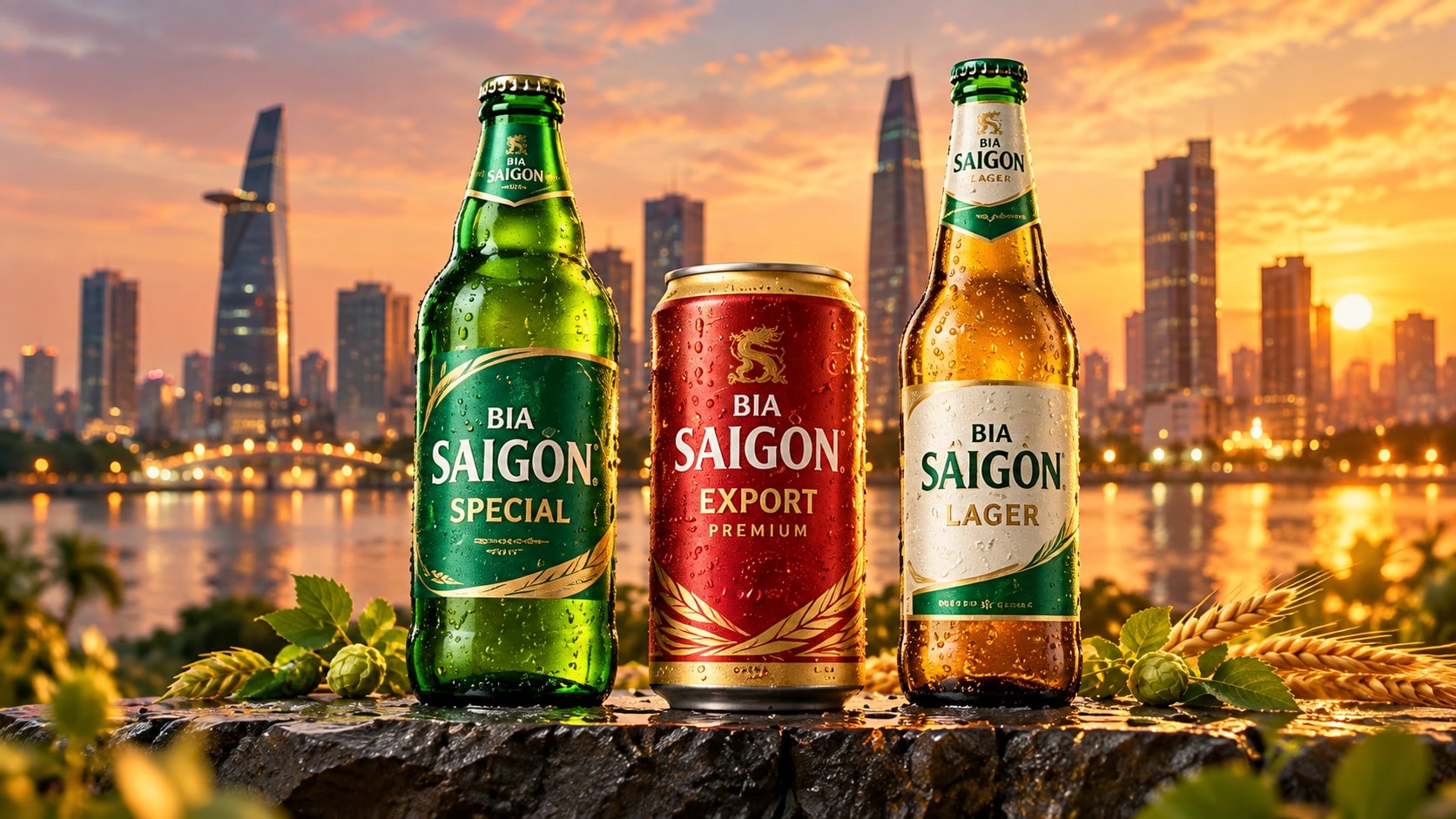 Khám phá diện mạo các dòng Bia Sài Gòn